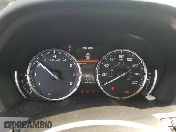 2018 Acura MDX Technology z VIN 5J8YD4H73JL004741, wystawiony jako Copart lot #60059685 z przebiegiem 138 940 mil mil oraz Szkoda całkowita • Salvage title. Historia ofert i sprzedaży dostępna na DreamBid. Obrazek 9.