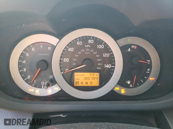 2006 Toyota RAV4 Sport with VIN JTMZK32V565001930, listed as a Copart auction lot 48497685 with 180,794 mi miles and Salvage title. Bid and sale history available at DreamBid. Image 9.