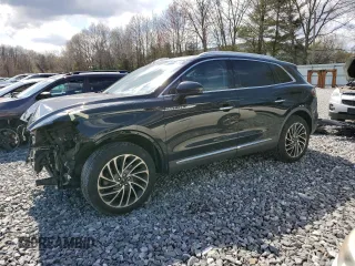 2020 Lincoln Nautilus Reserve z VIN 2LMPJ8KP5LBL22124, wystawiony jako Copart lot #53852365 z przebiegiem 92 111 mil mil oraz Szkoda całkowita • Salvage title. Historia ofert i sprzedaży dostępna na DreamBid. Obrazek 1.