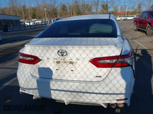 2018 Toyota Camry LE with VIN 4T1B11HK5JU565402, listed as a IAAI auction lot 41824110 with 105,659 mi miles. Bid and sale history available at carsss.com. Image 16.