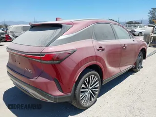 2023 Lexus RX 350h with VIN 2T2BBMCA9PC014179, listed as a IAAI auction lot 42375208 with 9,525 mi miles and . Bid and sale history available at DreamBid. Image 4.
