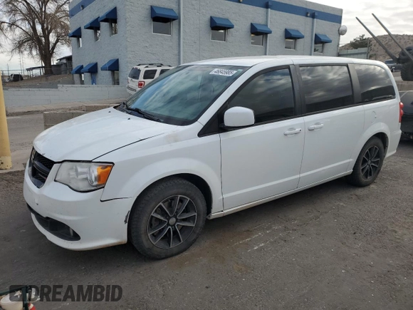 2018 Dodge Grand Caravan SE Plus with VIN 2C4RDGBG3JR206533, listed as a Copart auction lot 46845985 with 265,742 mi miles and Salvage Title. Bid and sale history available at DreamBid. Image 1.