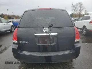 2008 Nissan Quest with VIN 5N1BV28U38N110662, listed as a Copart auction lot 80374514 with 193,894 mi miles and Clean Title. Bid and sale history available at carsss.com. Image 6.