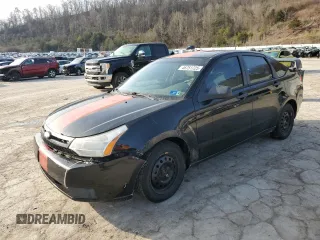 2010 Ford Focus S with VIN 1FAHP3EN0AW166544, listed as a Copart auction lot 46751725 with 96,749 mi miles and Salvage Title. Bid and sale history available at carsss.com. Image 1.