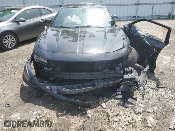 2018 Dodge Charger Police with VIN 2C3CDXKT3JH266258, listed as a Copart auction lot 55683724 with Not Provided miles and Salvage Title. Bid and sale history available at carsss.com. Image 5.