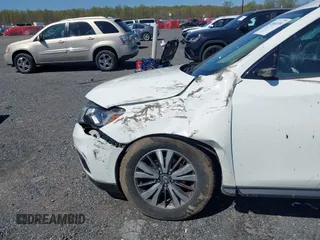 2019 Nissan Pathfinder S with VIN 5N1DR2MM4KC638264, listed as a IAAI auction lot 42048739 with 106,373 mi miles and . Bid and sale history available at DreamBid. Image 6.