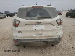 2017 Ford Escape SE with VIN 1FMCU0G98HUA13634, listed as a Copart auction lot 45851795 with 0 mi miles and Salvage Title. Bid and sale history available at carsss.com. Image 6.