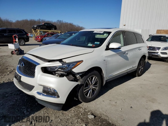 2019 Infiniti QX60 Pure с VIN 5N1DL0MM4KC561837, выставлен на аукционе Copart как лот 47443595 с пробегом 143 473 миль миль и Чистый • Clean title. История ставок и продаж доступна на DreamBid. Изображение 1.