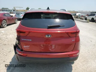 2017 Kia Sportage EX with VIN KNDPNCAC7H7267598, listed as a Copart auction lot 59286135 with 80,416 mi miles and Salvage title. Bid and sale history available at DreamBid. Image 6.