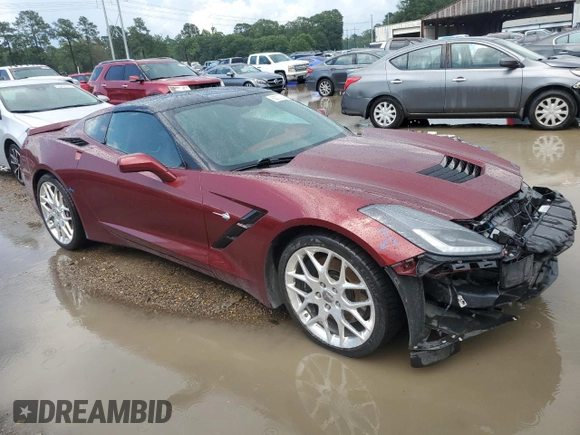 2016 Chevrolet Corvette Z51 3LT z VIN 1G1YM2D72G5115389, wystawiony jako Copart lot #62727045 z przebiegiem 76 872 mil mil oraz Szkoda całkowita • Salvage title. Historia ofert i sprzedaży dostępna na DreamBid. Obrazek 4.