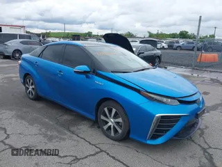 2019 Toyota Mirai with VIN JTDBVRBD0KA005792, listed as a IAAI auction lot 42331604 with 50,725 mi miles and . Bid and sale history available at DreamBid. Image 1.