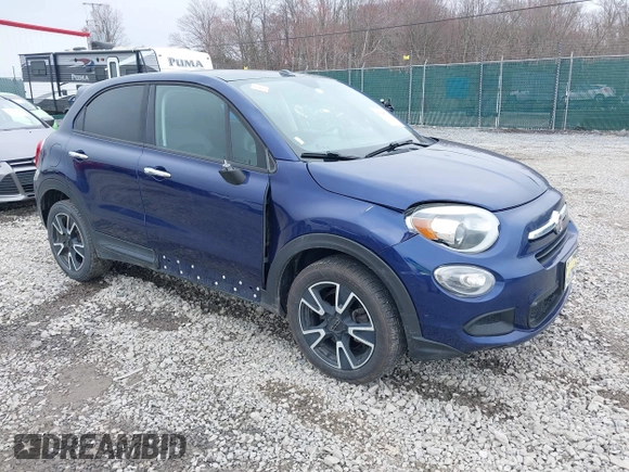 2016 FIAT 500X Easy z VIN ZFBCFXBT3GP386641, wystawiony jako IAAI lot #41946706 z przebiegiem 133 908 mil mil oraz . Historia ofert i sprzedaży dostępna na DreamBid. Obrazek 1.