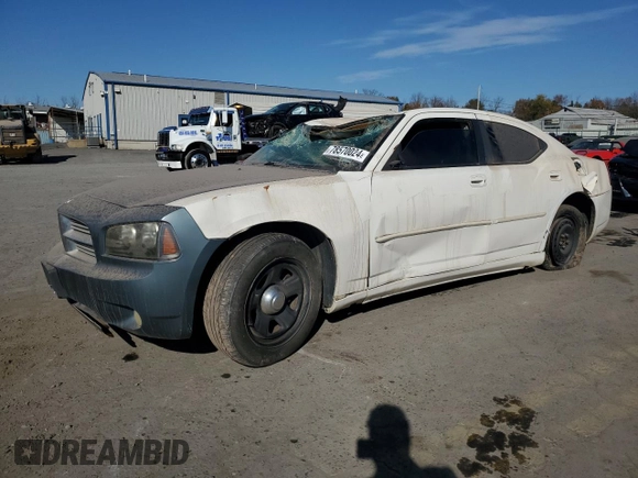 2008 Dodge Charger z VIN 2B3KA43G38H199897, wystawiony jako Copart lot #78570024 z przebiegiem Nie podano mil oraz Szkoda całkowita • Salvage title. Historia ofert i sprzedaży dostępna na DreamBid. Obrazek 1.