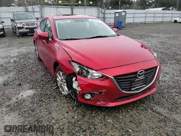 2016 Mazda 3 i Touring with VIN 3MZBM1L76GM319998, listed as a Copart auction lot 52292625 with 67,784 mi miles and Salvage title. Bid and sale history available at DreamBid. Image 10.