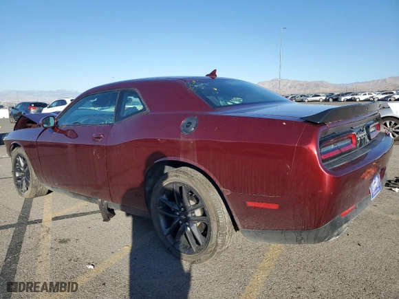 2021 Dodge Challenger GT with VIN 2C3CDZKGXMH611045, listed as a Copart auction lot 73009254 with 33,279 mi miles and Salvage Title. Bid and sale history available at carsss.com. Image 2.