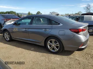 2019 Hyundai Sonata SEL with VIN 5NPE34AFXKH787519, listed as a Copart auction lot 46860055 with 43,511 mi miles and Salvage Title. Bid and sale history available at DreamBid. Image 2.