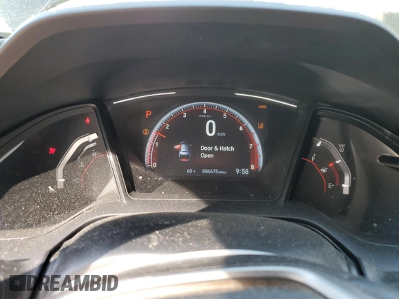 2021 Honda Civic Sport with VIN SHHFK7H42MU204230, listed as a Copart auction lot 50311665 with 86,675 mi miles and Salvage Title. Bid and sale history available at DreamBid. Image 9.