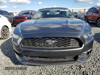 2017 Ford Mustang V6 with VIN 1FATP8EM9H5255950, listed as a Copart auction lot 85610664 with 53,589 mi miles and Salvage Title. Bid and sale history available at carsss.com. Image 5.