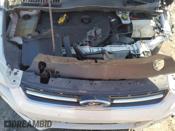 2016 Ford Escape Titanium with VIN 1FMCU9J95GUC74411, listed as a Copart auction lot 50061075 with 198,865 mi miles and Salvage Title. Bid and sale history available at DreamBid. Image 14.