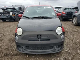 2013 FIAT 500 Turbo with VIN 3C3CFFHH9DT560167, listed as a Copart auction lot 80938124 with 95,333 mi miles and Clean title. Bid and sale history available at DreamBid. Image 5.
