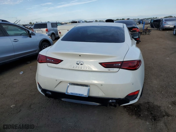 2017 Infiniti Q60 3.0t Premium with VIN JN1EV7EK9HM363317, listed as a Copart auction lot 69320794 with 46,203 mi miles and Salvage Title. Bid and sale history available at carsss.com. Image 6.
