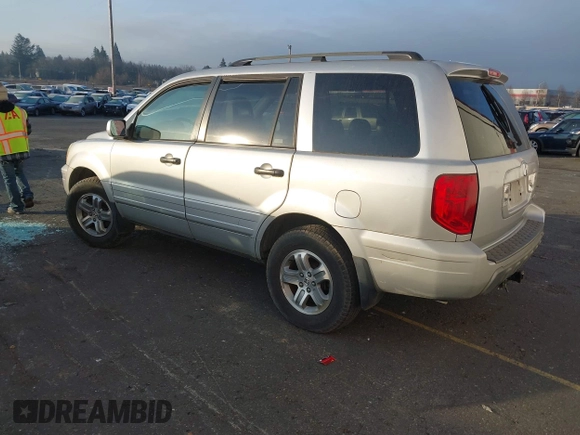 2005 Honda Pilot EX-L z VIN 2HKYF18685H542800, wystawiony jako IAAI lot #41473958 z przebiegiem Nie podano mil oraz . Historia ofert i sprzedaży dostępna na DreamBid. Obrazek 3.