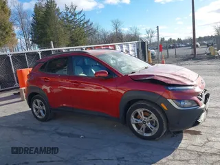 2022 Hyundai Kona SEL with VIN KM8K6CAB2NU890103, listed as a IAAI auction lot 41241709 with 54,868 mi miles. Bid and sale history available at carsss.com. Image 12.