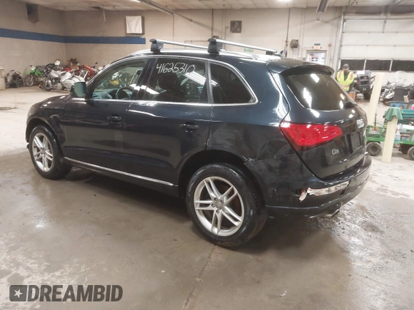 2014 Audi Q5 Premium Plus z VIN WA1CMAFP8EA053049, wystawiony jako IAAI lot #41625310 z przebiegiem 122 678 mil mil oraz . Historia ofert i sprzedaży dostępna na DreamBid. Obrazek 3.