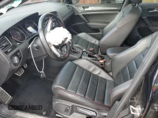 2021 Volkswagen Golf GTI S with VIN 3VW6T7AU1MM003887, listed as a Copart auction lot 50063725 with 52,486 mi miles and Salvage Title. Bid and sale history available at carsss.com. Image 7.