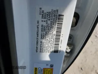 2018 Honda Accord Touring с VIN 1HGCV2F93JA017193, выставлен на аукционе Copart как лот 61756695 с пробегом 65 228 миль миль и Списание • Salvage title. История ставок и продаж доступна на DreamBid. Изображение 12.