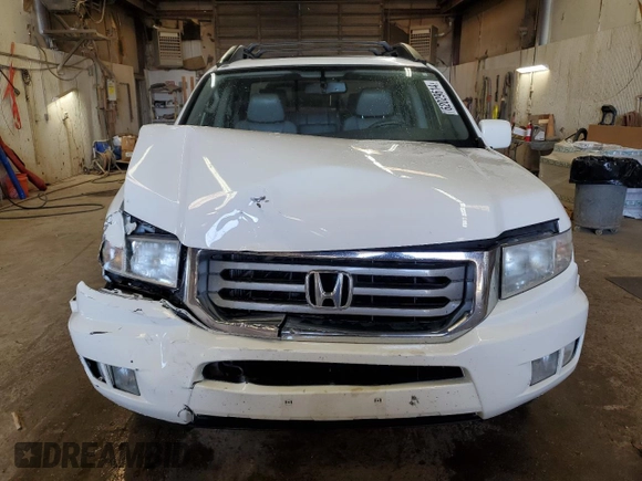2014 Honda Ridgeline RTL with VIN 5FPYK1F53EB009121, listed as a Copart auction lot 62029614 with Not Provided miles and Clean Title. Bid and sale history available at carsss.com. Image 5.