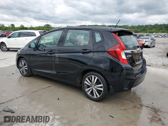 2015 Honda Fit EX-L with VIN 3HGGK5H80FM747461, listed as a Copart auction lot 55731265 with 102,504 mi miles and Salvage title. Bid and sale history available at DreamBid. Image 2.