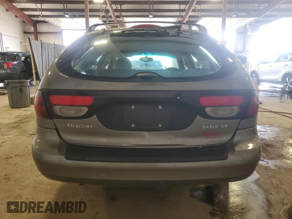 2002 Mercury Sable with VIN 1MEFM58U82G612541, listed as a Copart auction lot 60254405 with 171,854 mi miles and Salvage title. Bid and sale history available at DreamBid. Image 6.