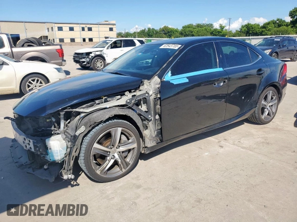 2017 Lexus IS 200t with VIN JTHBA1D24H5039369, listed as a Copart auction lot 62643755 with 135,171 mi miles and Salvage title. Bid and sale history available at DreamBid. Image 1.