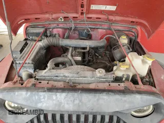 1997 Jeep Wrangler Sport with VIN 1J4FY19S3VP489709, listed as a Copart auction lot 53937475 with 127,171 mi miles and Salvage Title. Bid and sale history available at carsss.com. Image 11.