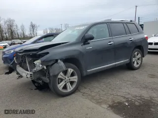 2012 Toyota Highlander Limited with VIN 5TDDK3EH7CS171468, listed as a Copart auction lot 49178075 with 234,682 mi miles and Salvage Title. Bid and sale history available at carsss.com. Image 1.