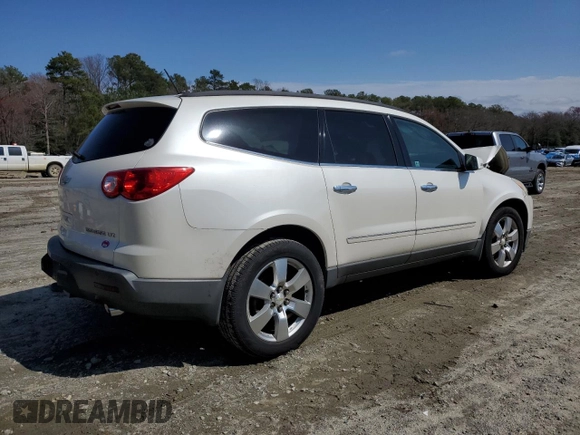 2011 Chevrolet Traverse LTZ with VIN 1GNKVLEDXBJ136275, listed as a Copart auction lot 49189215 with 199,142 mi miles and Salvage Title. Bid and sale history available at DreamBid. Image 3.
