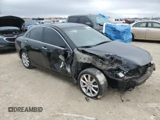 2007 Acura TSX with VIN JH4CL96867C015499, listed as a Copart auction lot 45552355 with 201,481 mi miles and Salvage title. Bid and sale history available at DreamBid. Image 4.
