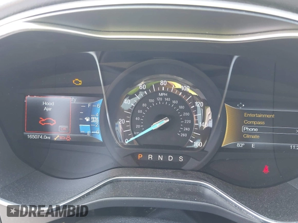 2016 Ford Fusion SE with VIN 3FA6P0HDXGR403268, listed as a IAAI auction lot 41936911 with 165,074 mi miles. Bid and sale history available at carsss.com. Image 7.