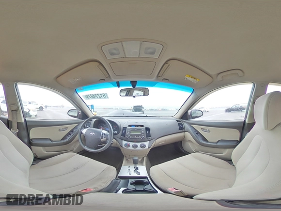 2009 Hyundai Elantra SE z VIN KMHDU46D89U784842, wystawiony jako Copart lot #61274075 z przebiegiem 182 433 mil mil oraz Szkoda całkowita • Salvage title. Historia ofert i sprzedaży dostępna na DreamBid. Obrazek 14.