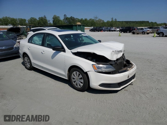 2013 Volkswagen Jetta S with VIN 3VW2K7AJ0DM260336, listed as a Copart auction lot 53988595 with 260,870 mi miles and Salvage title. Bid and sale history available at DreamBid. Image 4.
