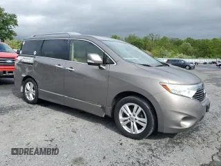 2014 Nissan Quest S z VIN JN8AE2KP9E9105056, wystawiony jako Copart lot #56594235 z przebiegiem 117 103 mil mil oraz Czysty tytuł • Clean title. Historia ofert i sprzedaży dostępna na DreamBid. Obrazek 4.
