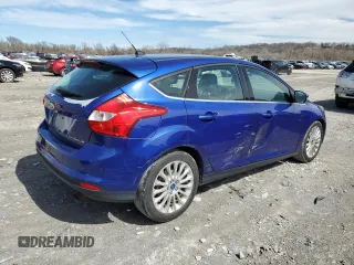 2012 Ford Focus Titanium with VIN 1FAHP3N23CL262467, listed as a Copart auction lot 50095155 with 97,785 mi miles and Salvage Title. Bid and sale history available at carsss.com. Image 3.