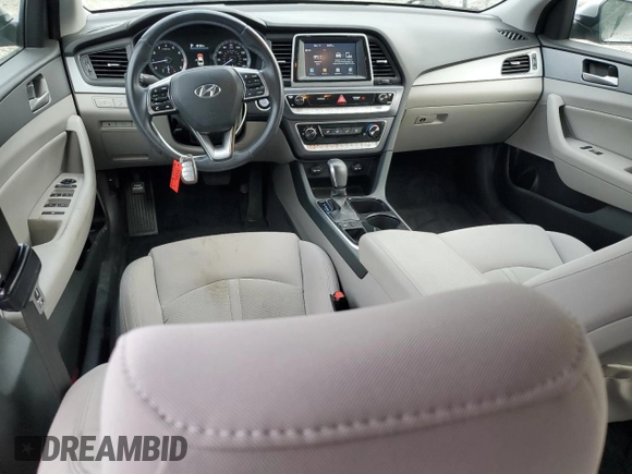 2018 Hyundai Sonata Sport Plus with VIN 5NPE34AF6JH626924, listed as a Copart auction lot 84609274 with 47,750 mi miles and Salvage Title. Bid and sale history available at carsss.com. Image 8.