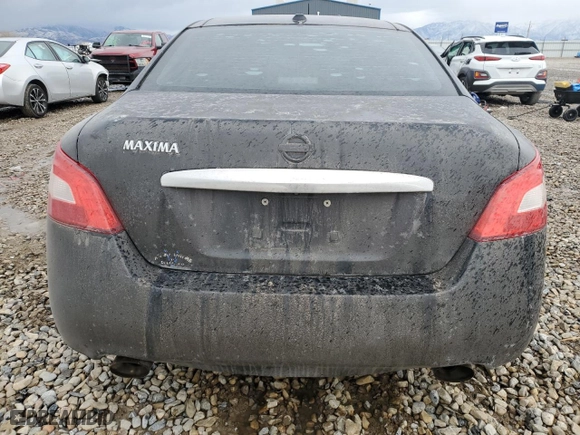 2009 Nissan Maxima 3.5 SV with VIN 1N4AA51E69C859118, listed as a Copart auction lot 86165264 with 167,548 mi miles and Salvage Title. Bid and sale history available at carsss.com. Image 6.