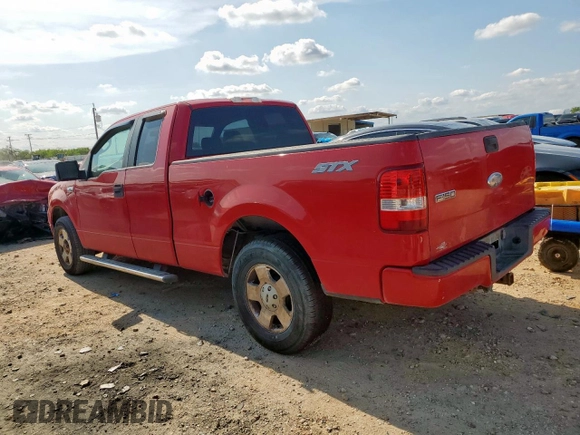 2007 Ford F-150 STX with VIN 1FTRX12W67KC25192, listed as a Copart auction lot 58863975 with 161,527 mi miles and Clean title. Bid and sale history available at DreamBid. Image 2.