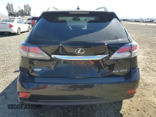 2013 Lexus RX 350 with VIN 2T2BK1BA0DC199184, listed as a Copart auction lot 46454735 with 280,810 mi miles and Salvage Title. Bid and sale history available at carsss.com. Image 6.