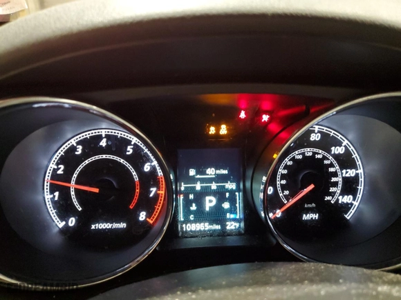 2019 Mitsubishi Outlander Sport ES 2.0 with VIN JA4AP3AU7KU013854, listed as a Copart auction lot 89256035 with 108,965 mi miles and Salvage Title. Bid and sale history available at carsss.com. Image 9.