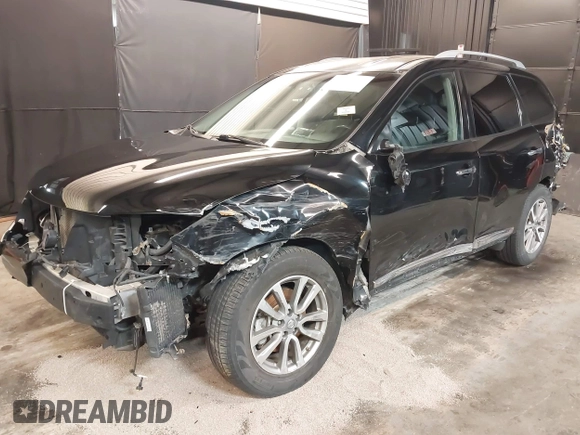 2014 Nissan Pathfinder S with VIN 5N1AR2MM6EC653663, listed as a IAAI auction lot 42315157 with 108,588 mi miles and . Bid and sale history available at DreamBid. Image 20.