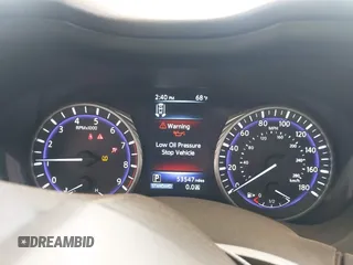 2017 Infiniti Q50 3.0t Premium with VIN JN1EV7AR8HM839303, listed as a IAAI auction lot 41783123 with 53,547 mi miles. Bid and sale history available at carsss.com. Image 7.